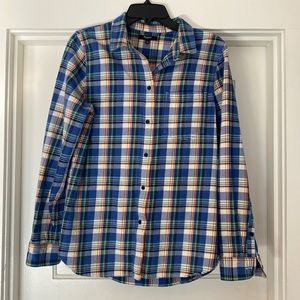 Madewell plaid shirt